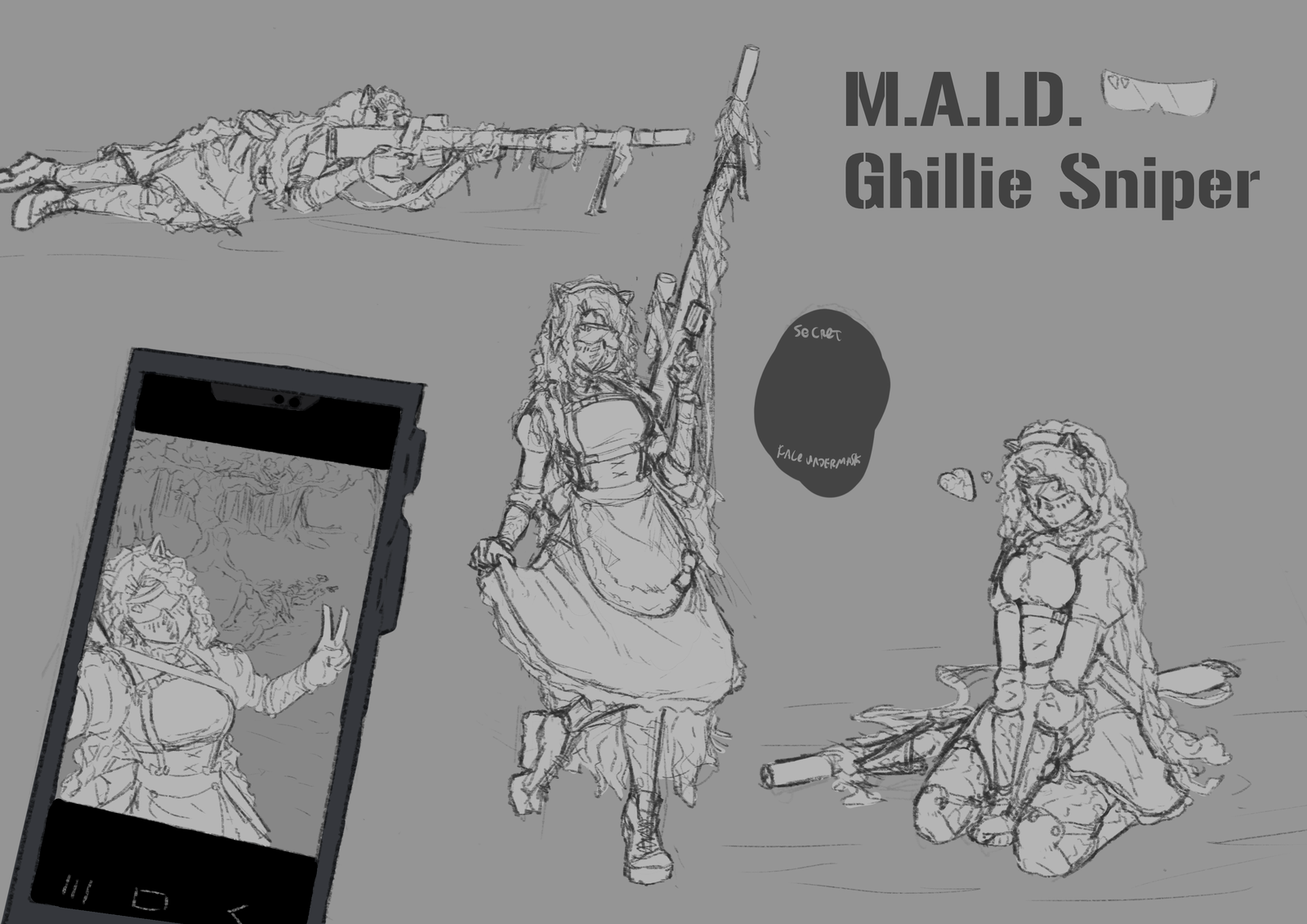 With a little cleanup along with alternate poses.